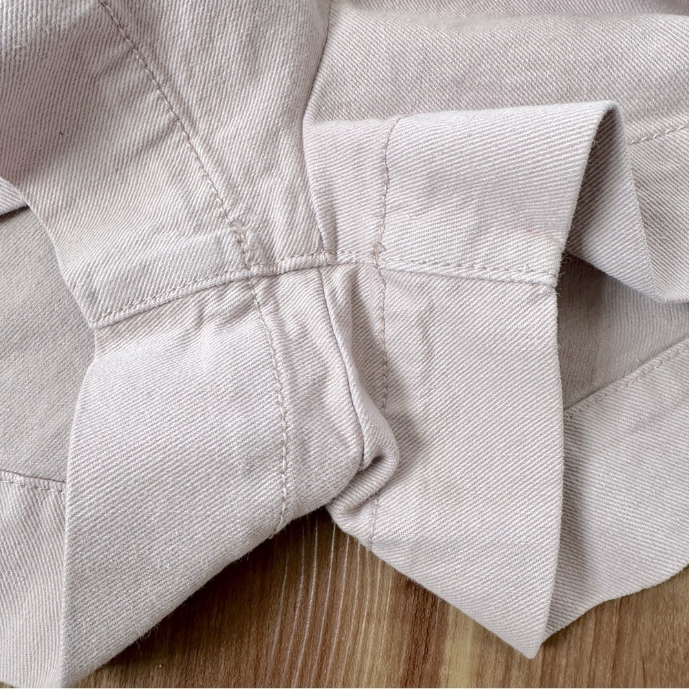 7 FOR ALL MANKIND Seamed Romper in Soft Lavender Pink Purple Sz. Small - Picture 14 of 15